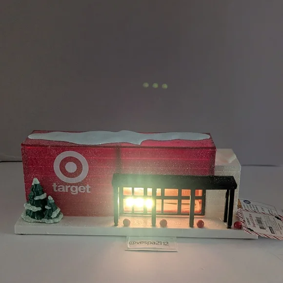 Target Bullseye Playground Christmas Village 4pc Set Gingerbread House Cocoa - Picture 6 of 15